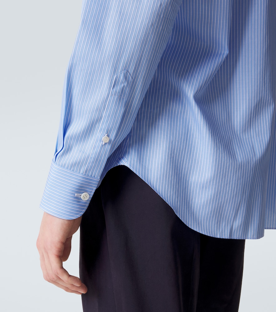  Brioni Brioni Hemd Aus Baumwollpopeline 