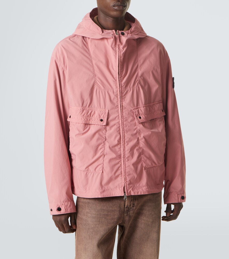  Stone Island Stone Island Compass Hooded Canvas Jacket 