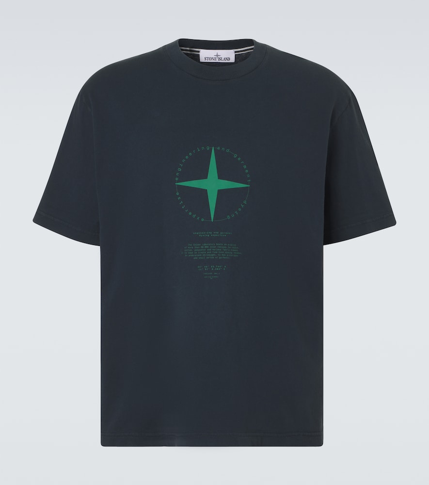 Stone Island Logo cotton jersey T-shirt