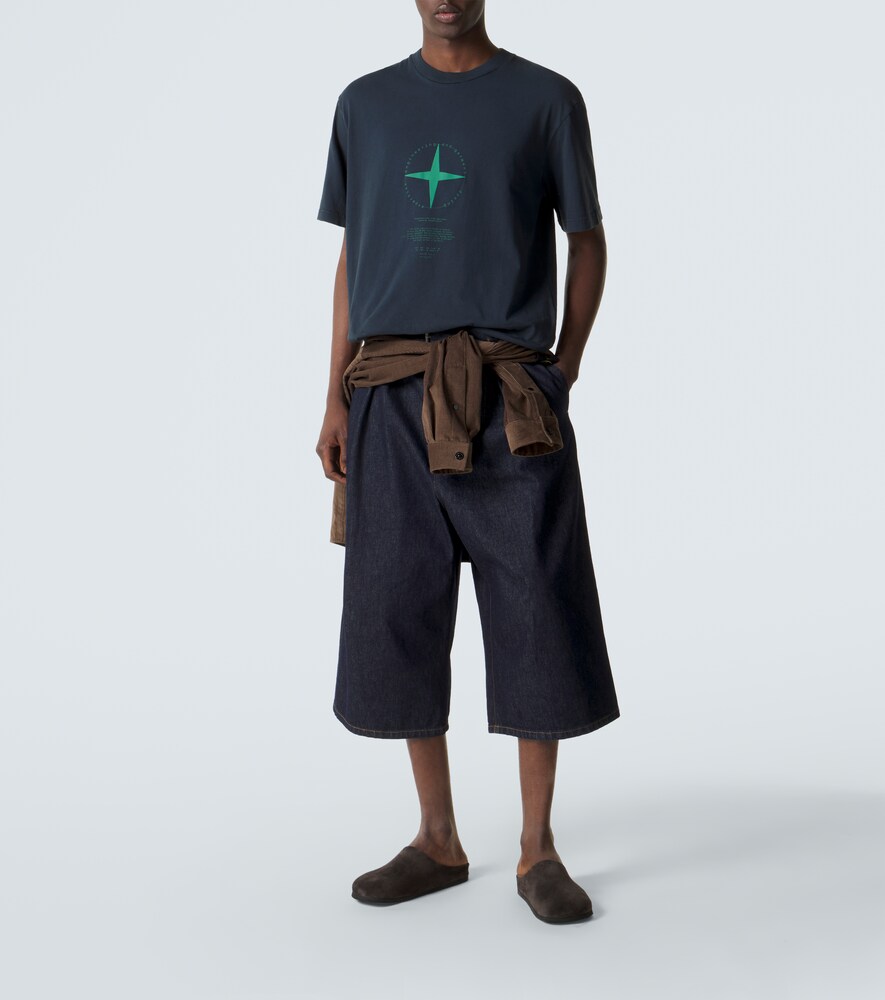  Stone Island Stone Island T-shirt Aus Baumwoll-jersey 