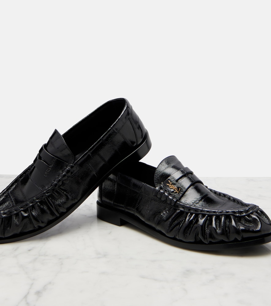  Saint Laurent Saint Laurent Loafers Aus Aalleder 
