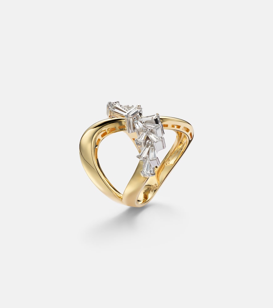  Yeprem Yeprem Ring Aus 18kt Gelbgold Mit Diamanten 