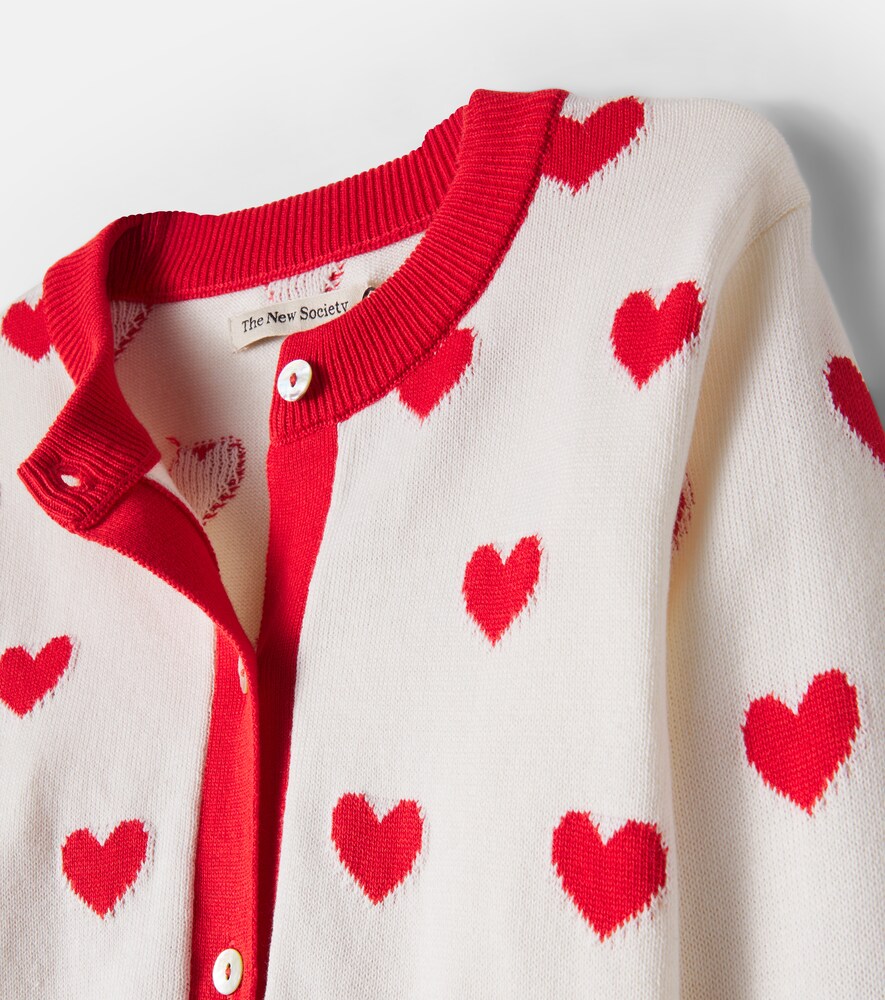  The New Society The New Society Cardigan Maqui Aus Baumwoll-jacquard 