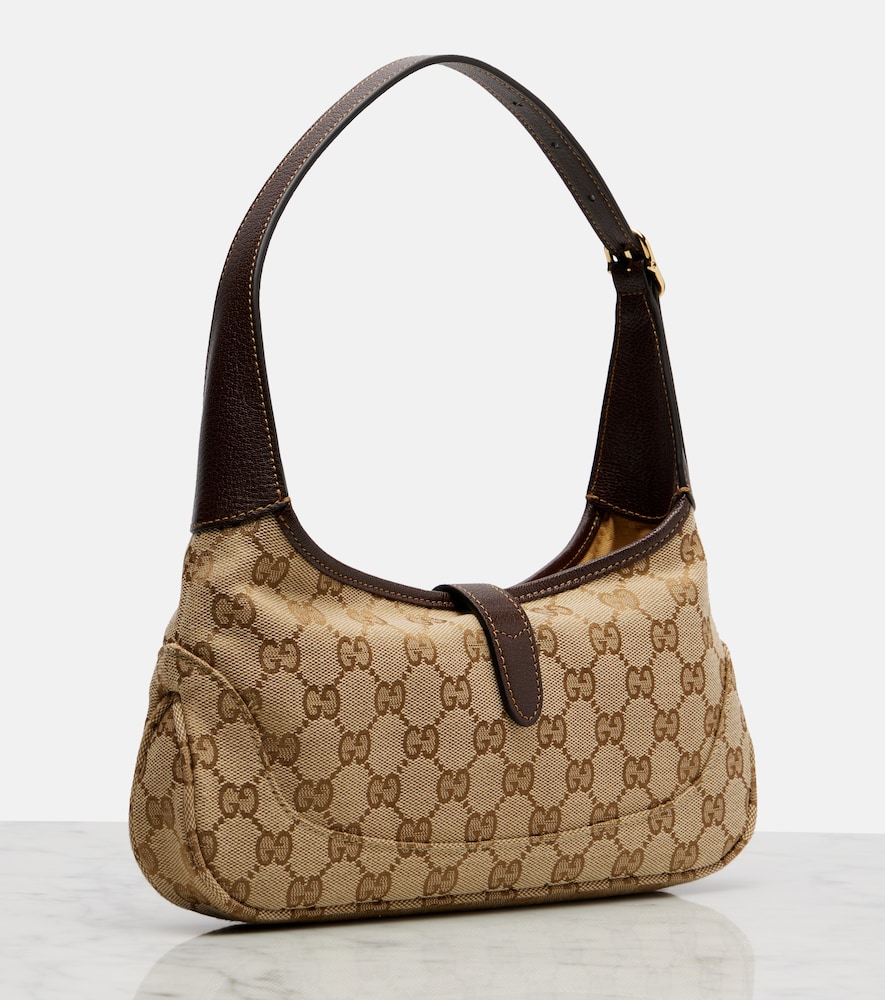  Gucci Gucci Schultertasche Jackie slim gg small Aus Canvas 