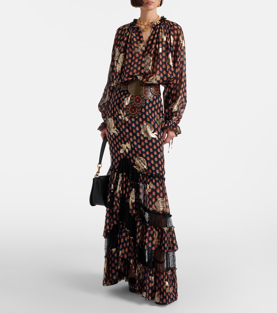 Etro Silk-blend blouse