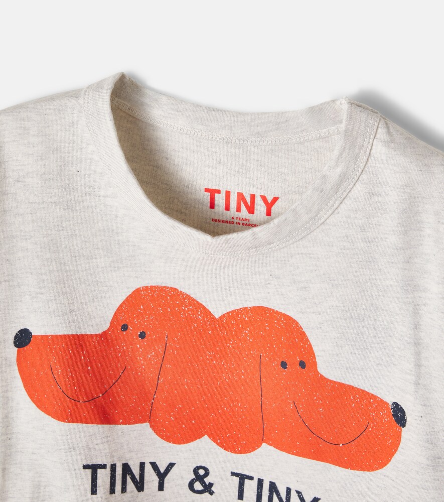  Tinycottons Tinycottons Bedrucktes T-shirt Aus Baumwoll-jersey 