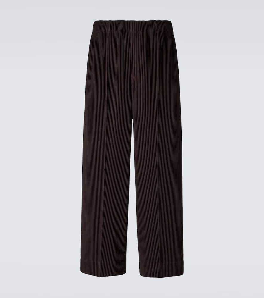 Homme PlissÃ© Issey Miyake Pantaloni regular a pieghe di Monthly Colors