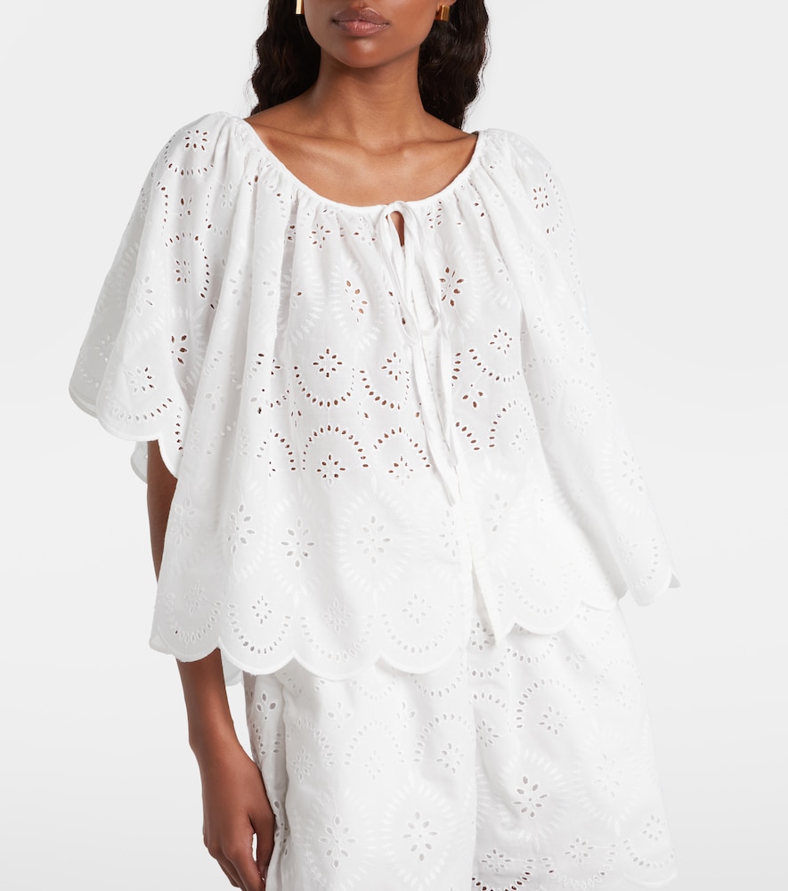  Faithfull Faithfull Fondaco Broderie Anglaise Top 