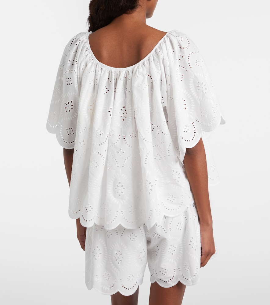 Fondaco Broderie Anglaise Top
