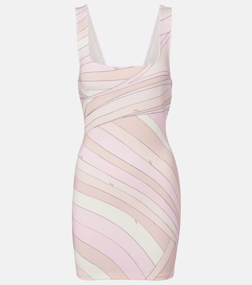 Pucci Iride jersey minidress