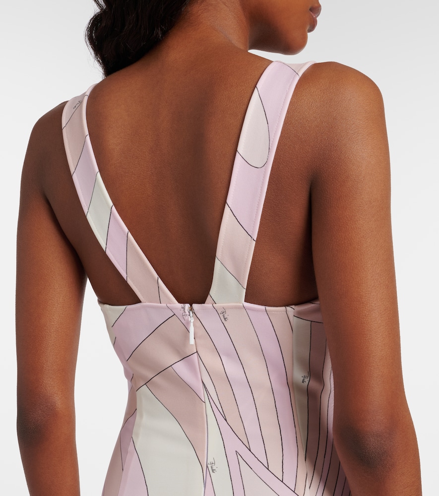  Pucci Pucci Iride Jersey Minidress 