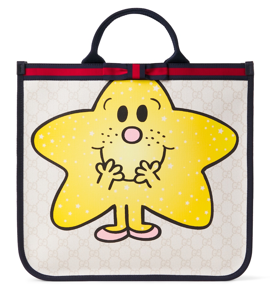 Gucci Kids x Mr. Men Little Miss GG canvas tote bag