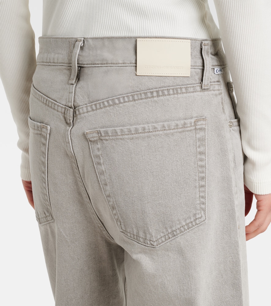 Miro Long Barrel-Leg Jeans