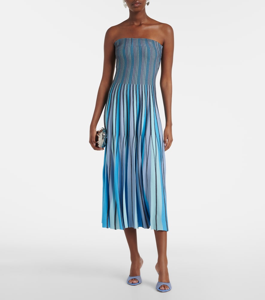 Simkhai Soleil striped midi dress