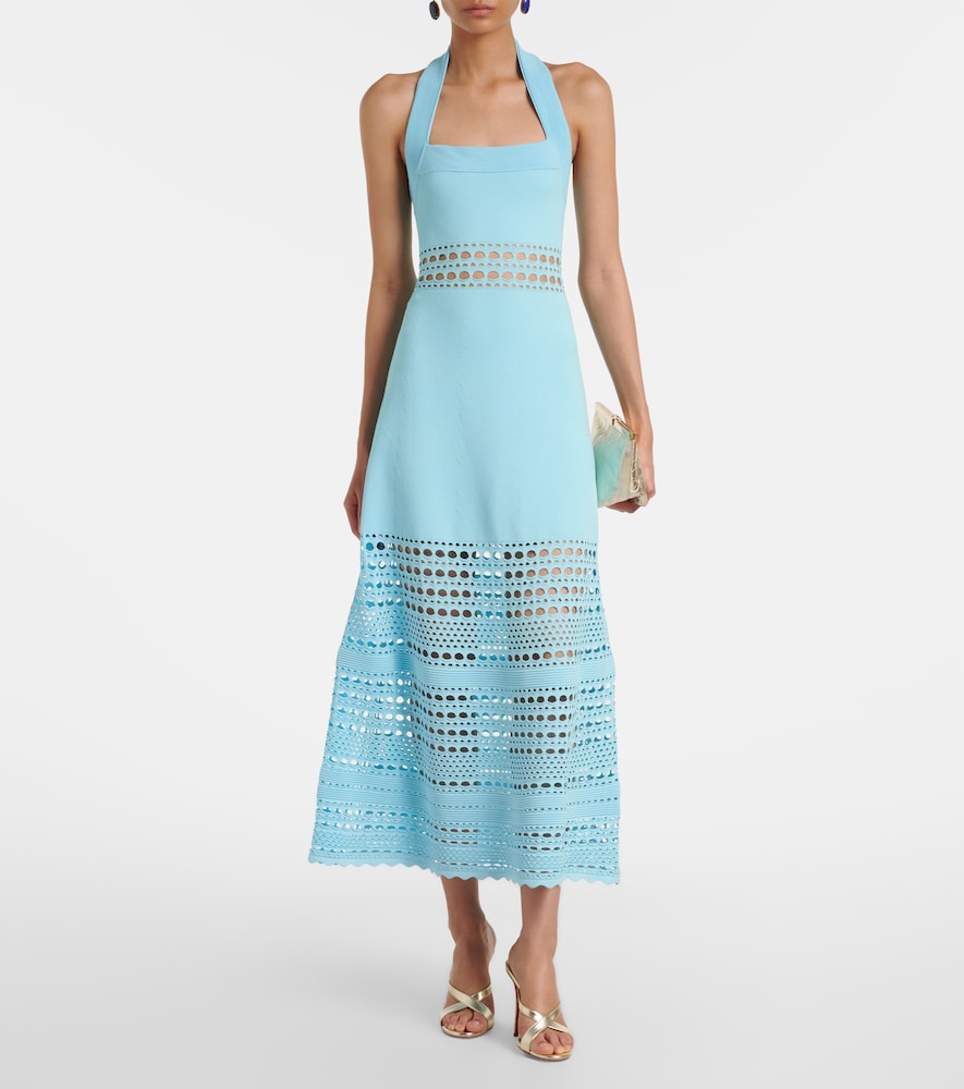 Simkhai Blayne open-knit midi dress
