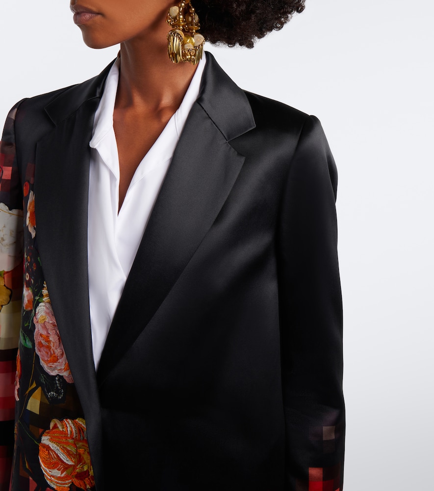 Floral Cotton And Coat