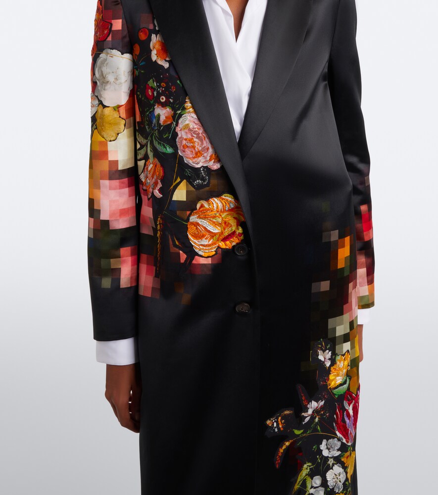 Floral Cotton And Coat
