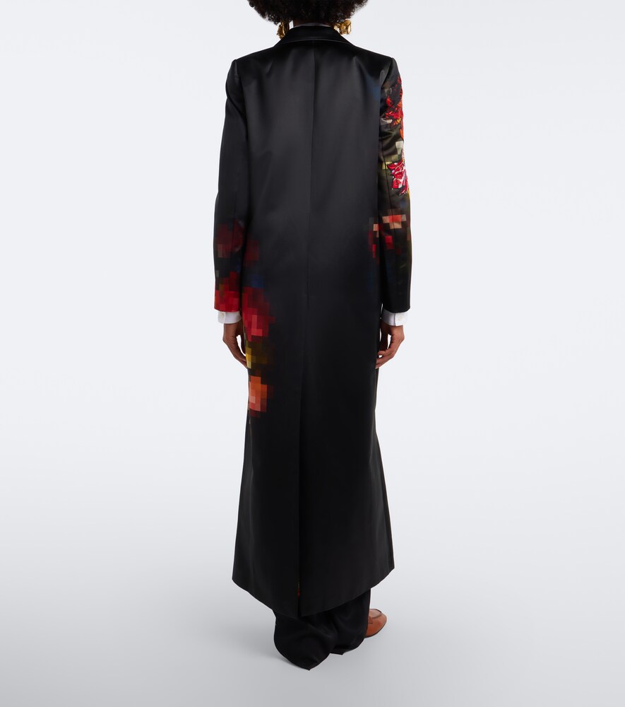 Floral Cotton And Coat