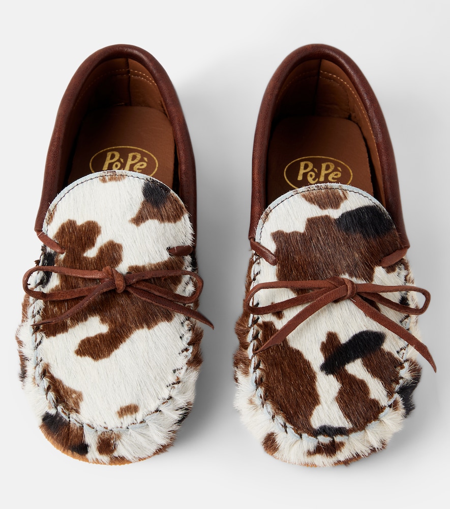PePe PèPè Cow-print calf hair loafers | Thumbnail 3