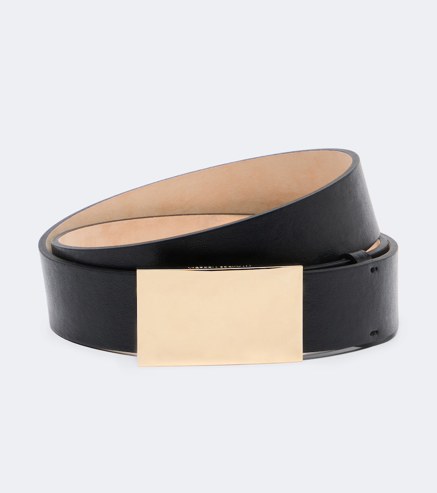 Cintura Portofino in pelle metallizzata