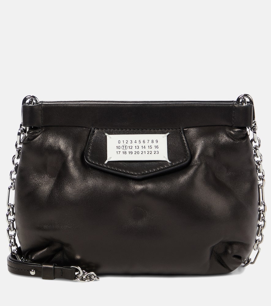 MAISON MARGIELA RED CARPET GLAM SLAM MINI LEATHER CLUTCH,P00583270