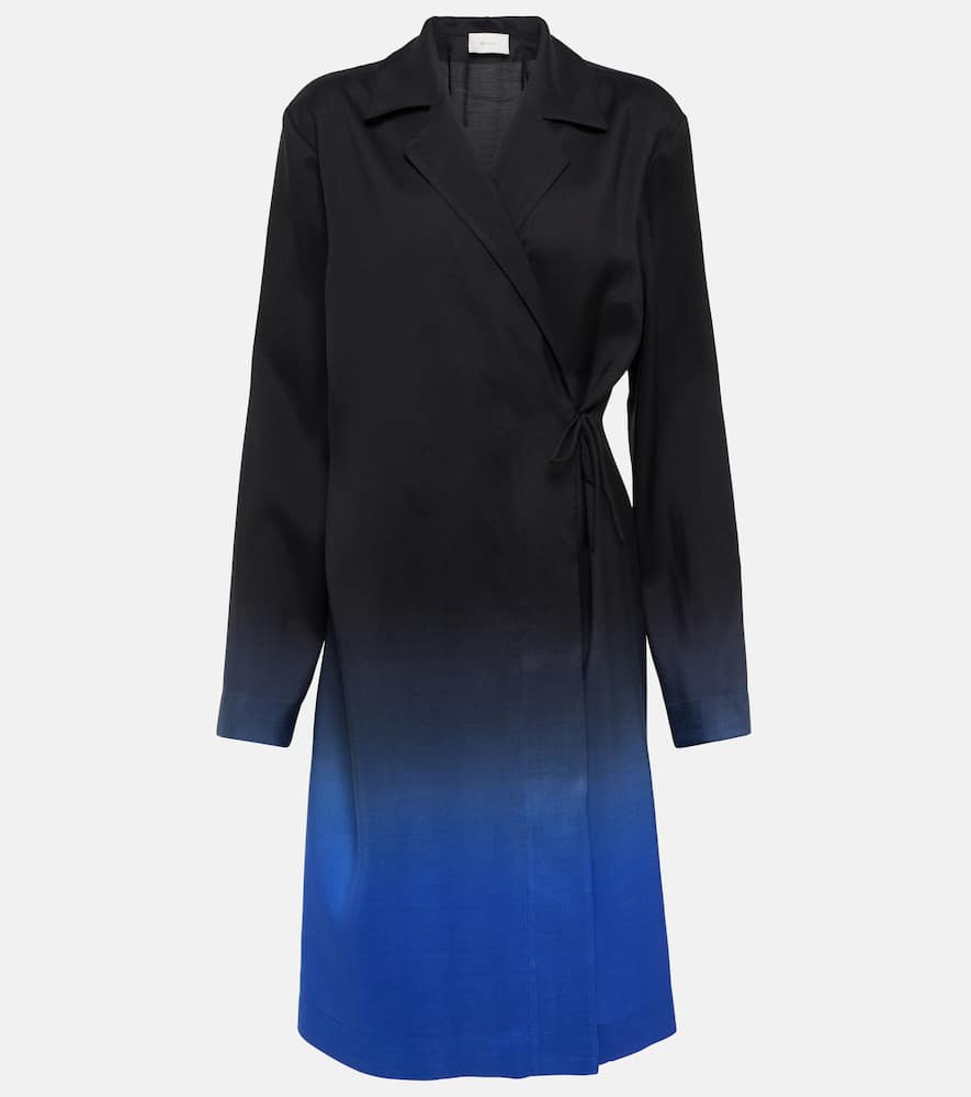 The Row Pura ombré silk coat