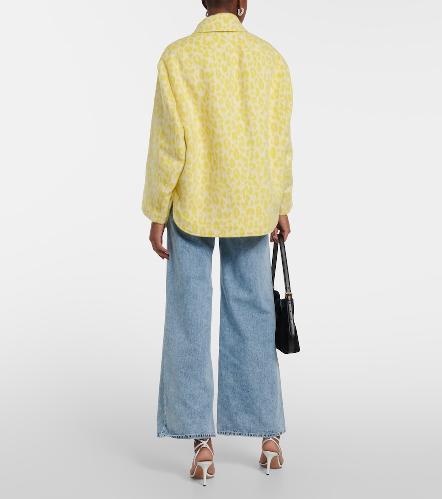  Isabel Marant Isabel Marant Printed Virgin Wool Overshirt 
