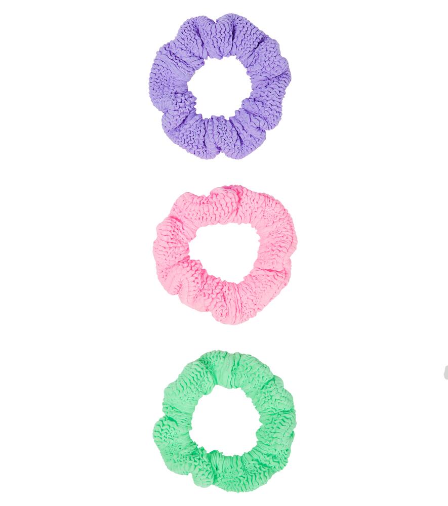 Hunza G Kids Set of three scrunchies