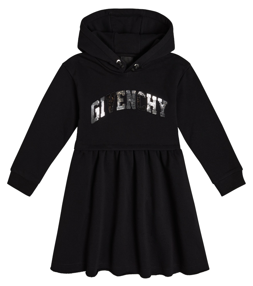 Givenchy Kids Logo cotton-blend sweatshirt dress　ジバンシィ キッズ ロゴ コットンブレンド スウェットシャツ ドレス Givenchy