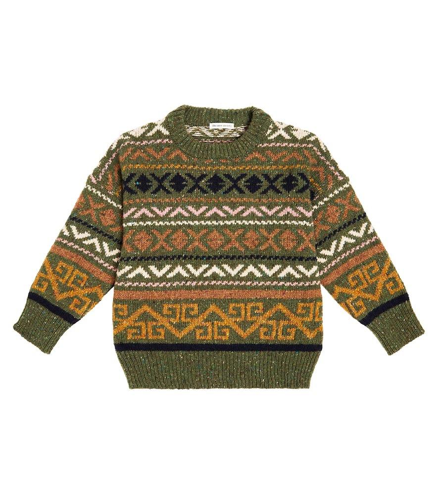 The New Society Tirso intarsia wool-blend sweater