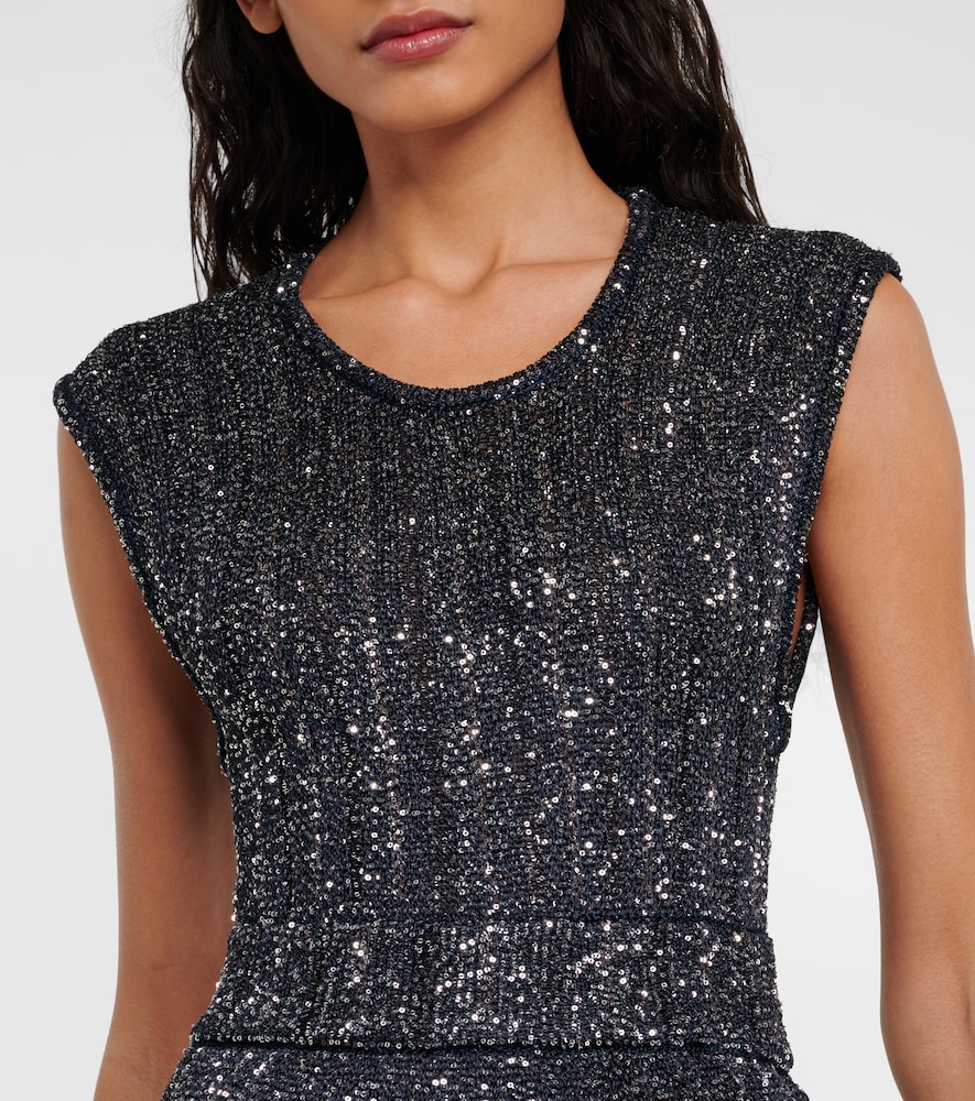  Alaia Alaia Sequined Minidress 
