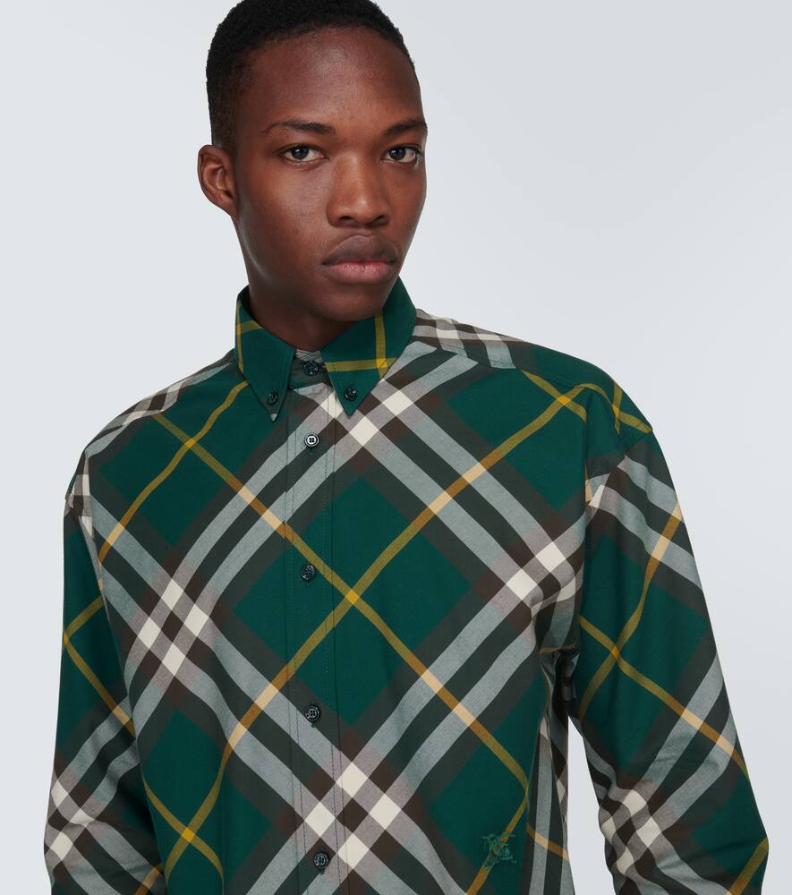 Burberry Check コットン シャツ