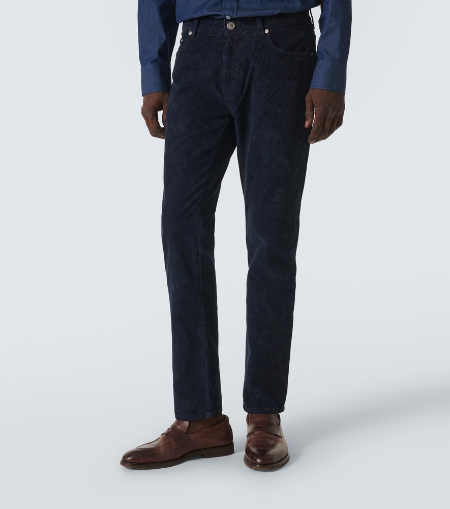  Etro Etro Printed Straight Jeans 