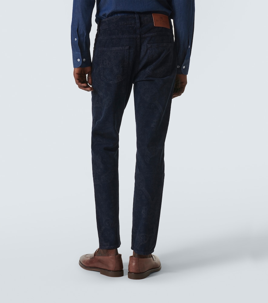  Etro Etro Printed Straight Jeans 