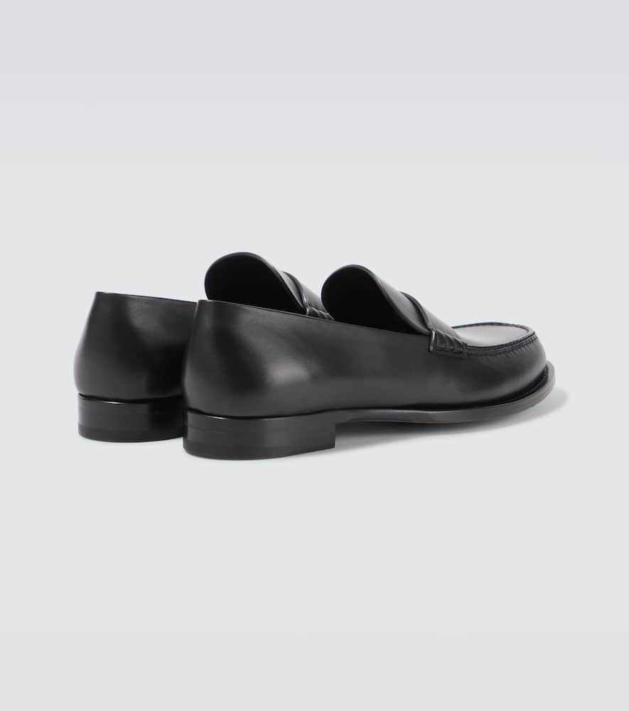 The Row Novus Moccasins In Black