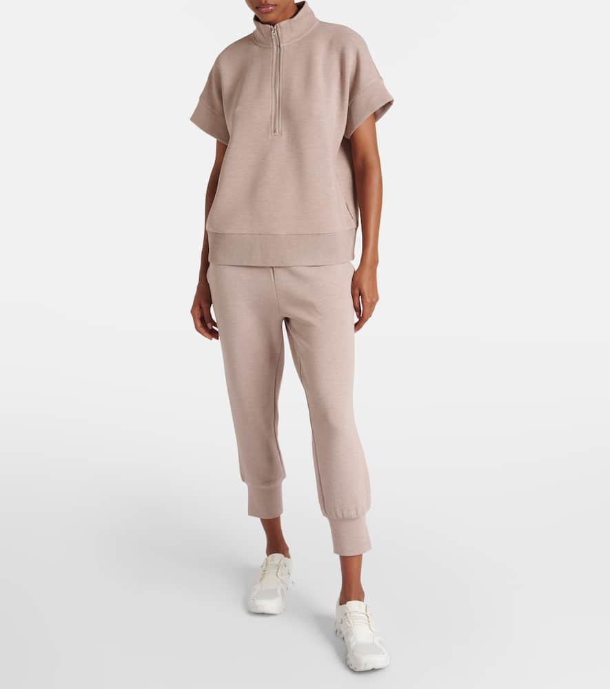 Varley Ritchie Sweatshirt In Taupe Marl
