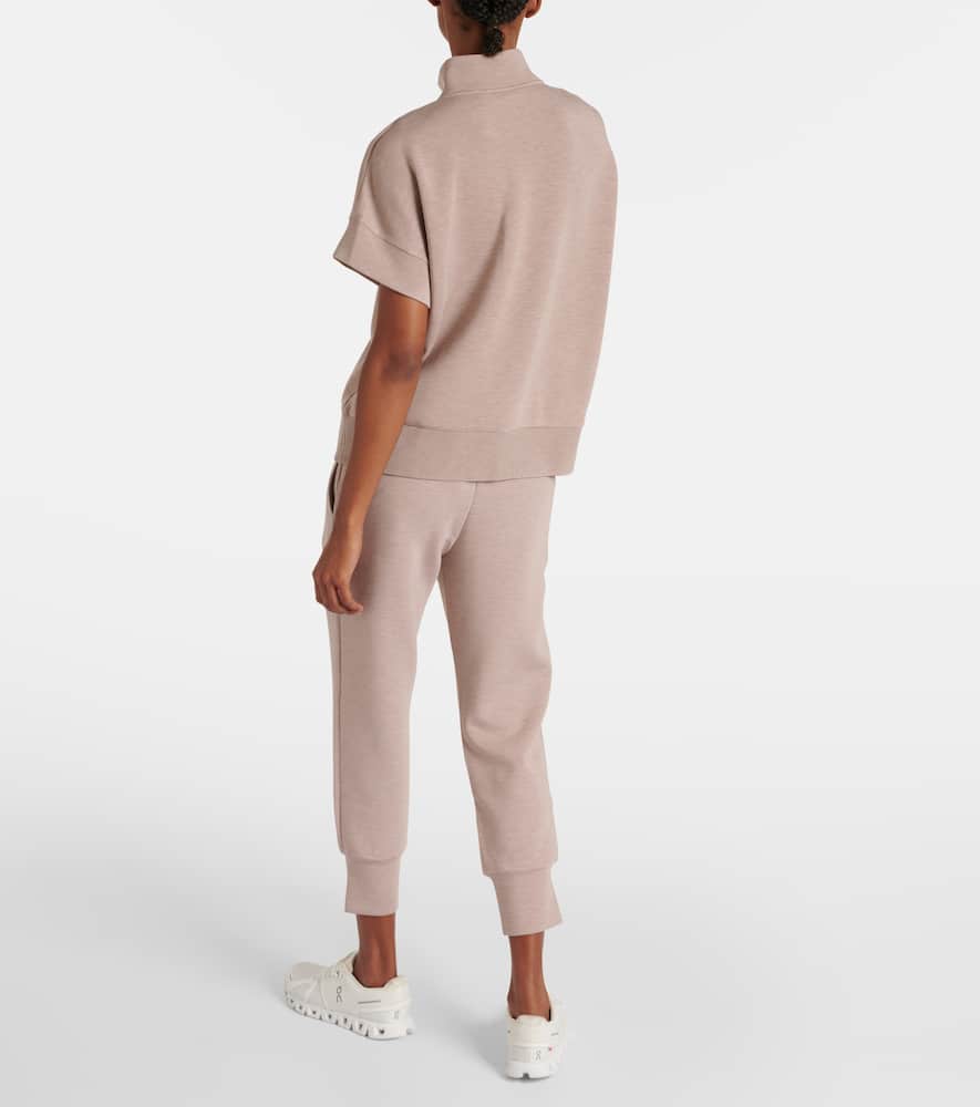 Varley Ritchie Sweatshirt In Taupe Marl