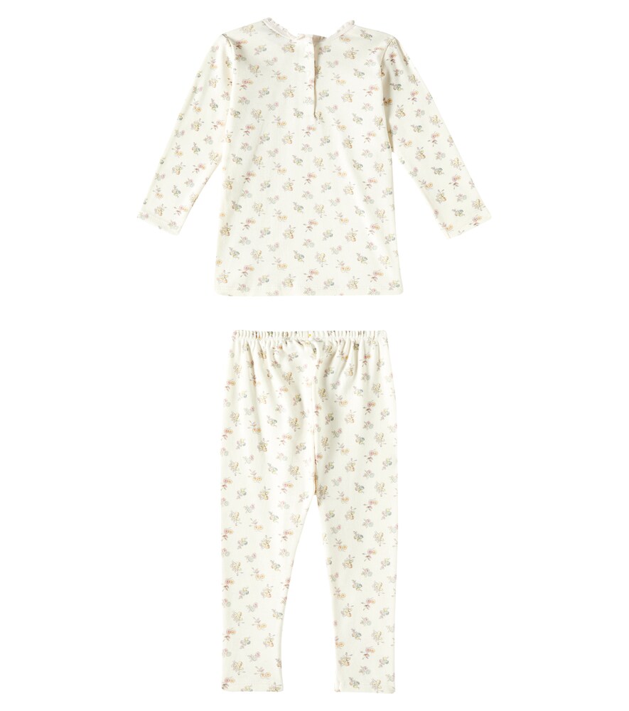  Bonpoint Bonpoint Baby Bedruckter Pyjama Genna Aus Baumwolle 