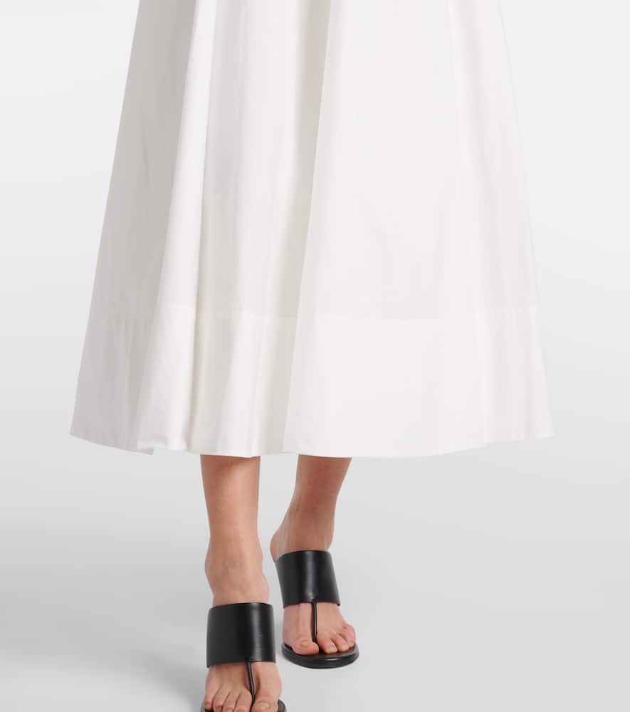 Simkhai Cersei Midi Dress In Black/white In Schwarz