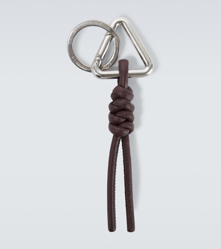  Bottega Veneta Bottega Veneta Leather Keychain 