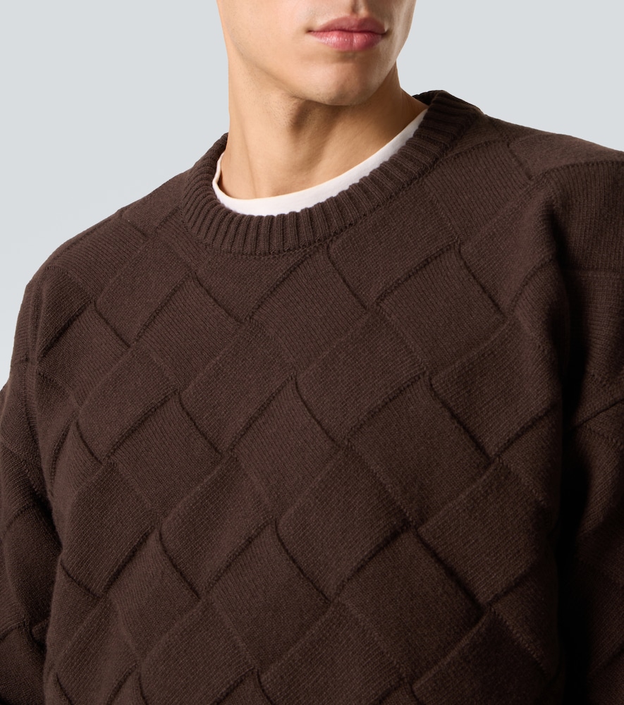  Bottega Veneta Bottega Veneta Pullover Intrecciato Aus Einem Wollgemisch 