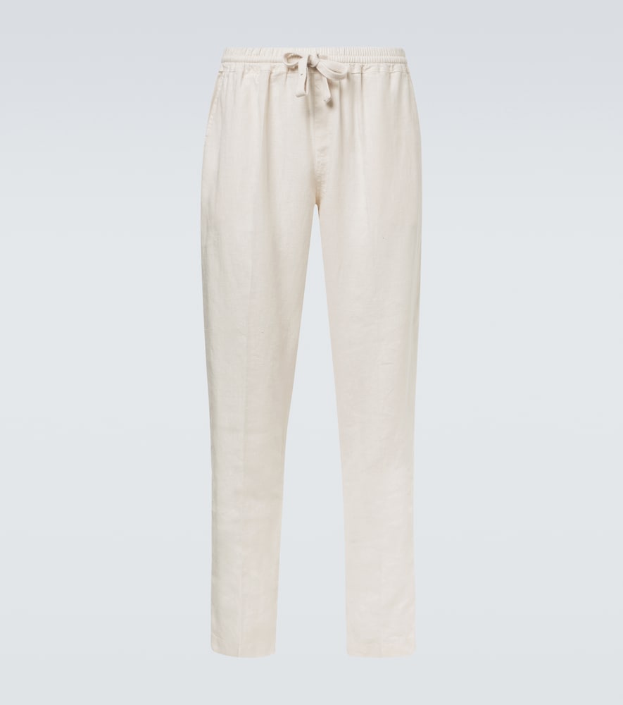 Fedeli Bonifacio linen tapered pants