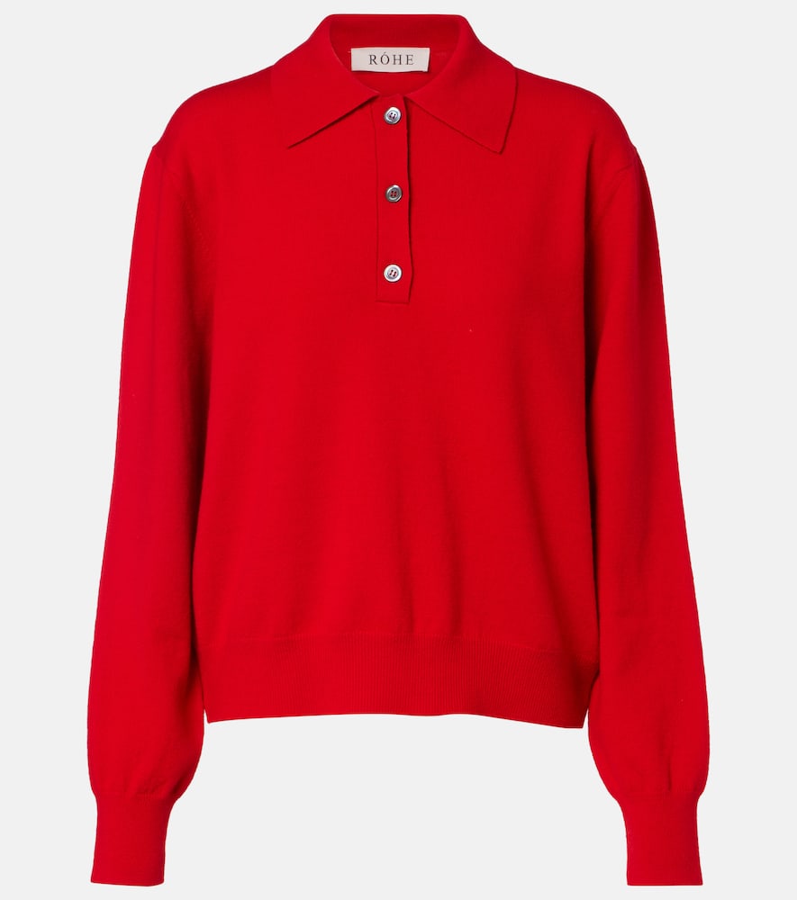 Rohe Róhe Wool and cashmere polo sweater