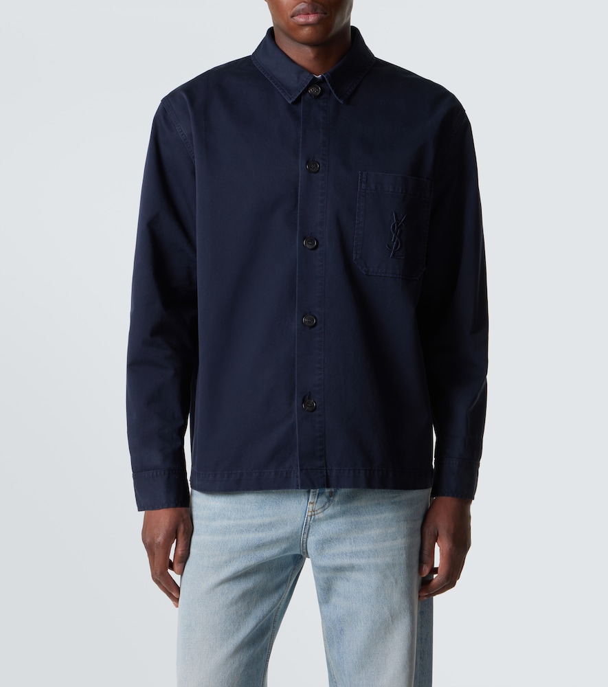  Saint Laurent Saint Laurent Hemd Cassandre Aus Baumwolle 