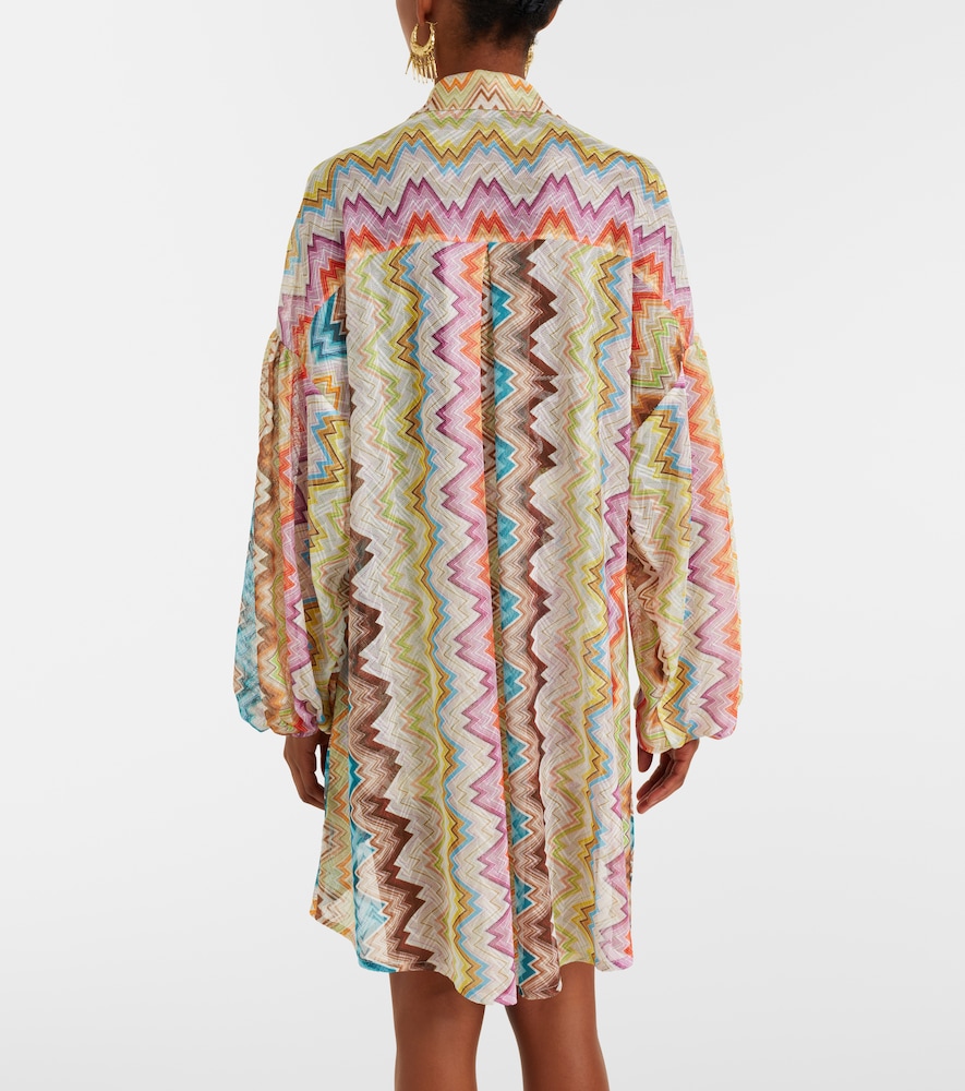 Missoni Missoni Oversize-hemd Zigzag 