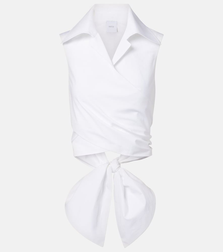 Patou Cutout cotton top