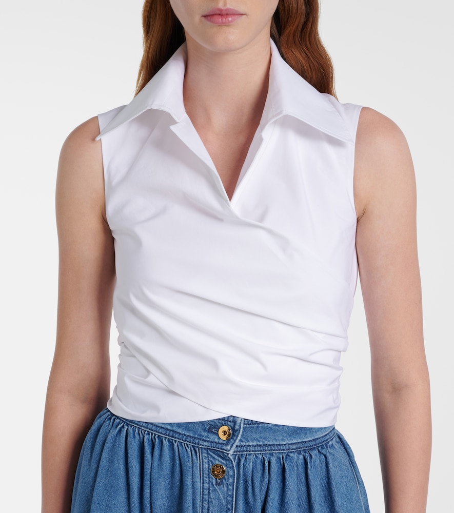  Patou Patou Cutout Cotton Top 