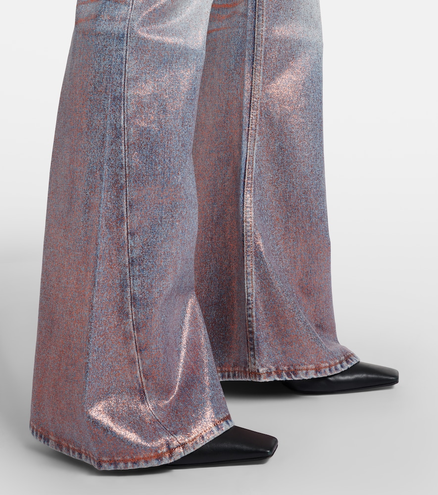  Acne Studios Acne Studios 2025f Coated Bootcut Jeans 