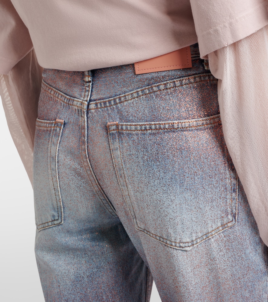  Acne Studios Acne Studios 2025f Coated Bootcut Jeans 