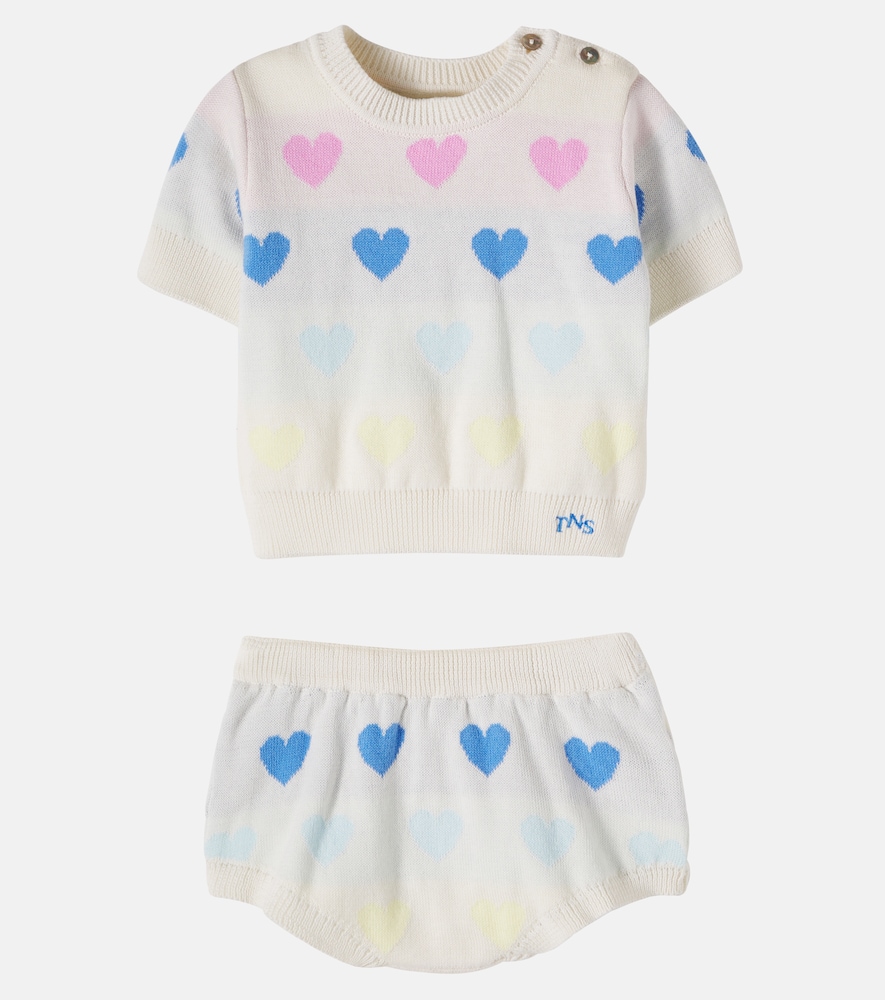  The New Society The New Society Baby Set Pinpilin Aus Pullover Und Shorts 